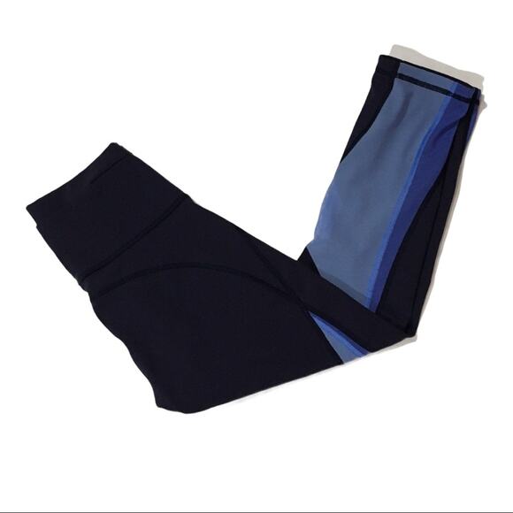 Lululemon Mix & Mesh Crop *21" - Midnight Navy - 4 - Picture 11 of 11